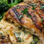 SPINACH & CHEESE STUFFED CHICKEN BREAST