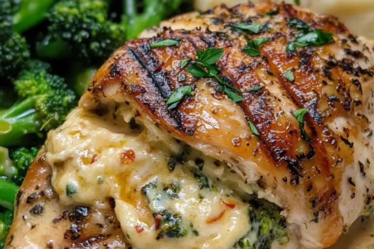 SPINACH & CHEESE STUFFED CHICKEN BREAST