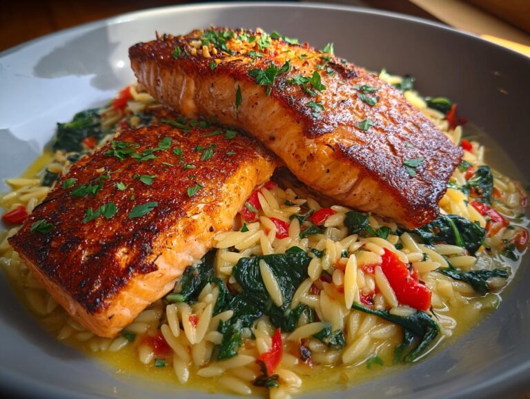 Salmon Orzo Recipe