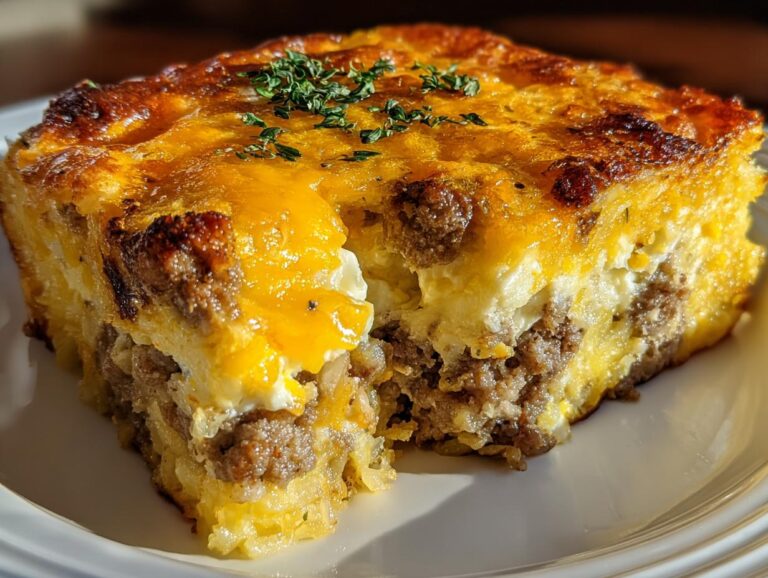 Sausage Hashbrown Casserole
