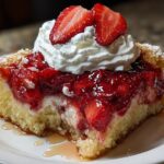 Strawberry Dump Cake