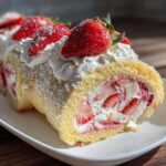 Strawberry Shortcake Cheesecake Rolls