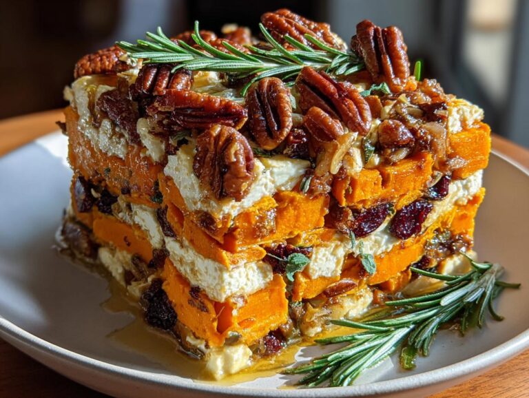 Sweet Potato Veggie Lasagna