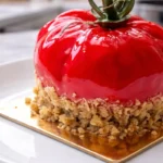 TOMATO-SHAPED DESSERT