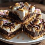 Valentine S’mores Brownie Bites