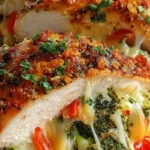 broccoli cheese stuffed chicken
