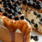 brown sugar boba cheesecake