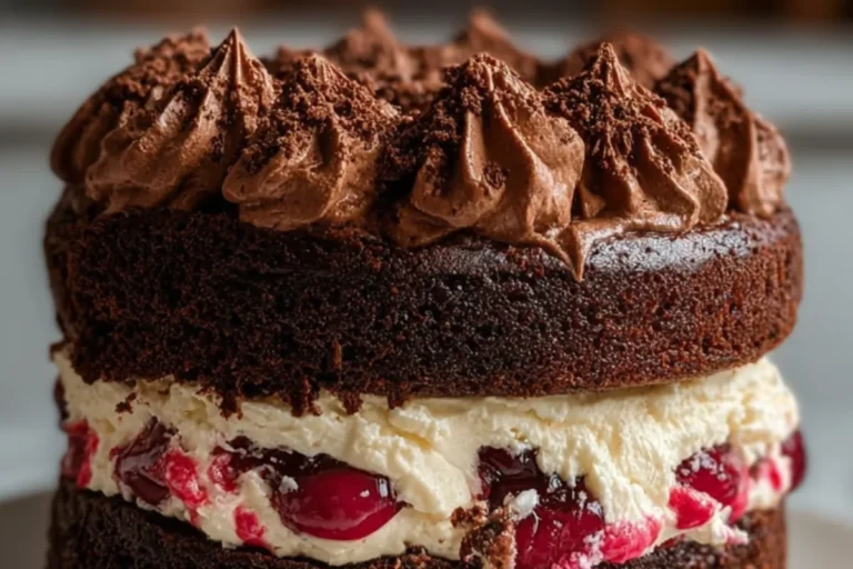 chocolate cherry cake