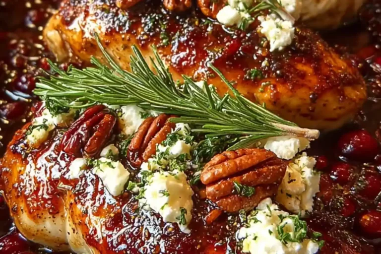 cranberry pecan chicken