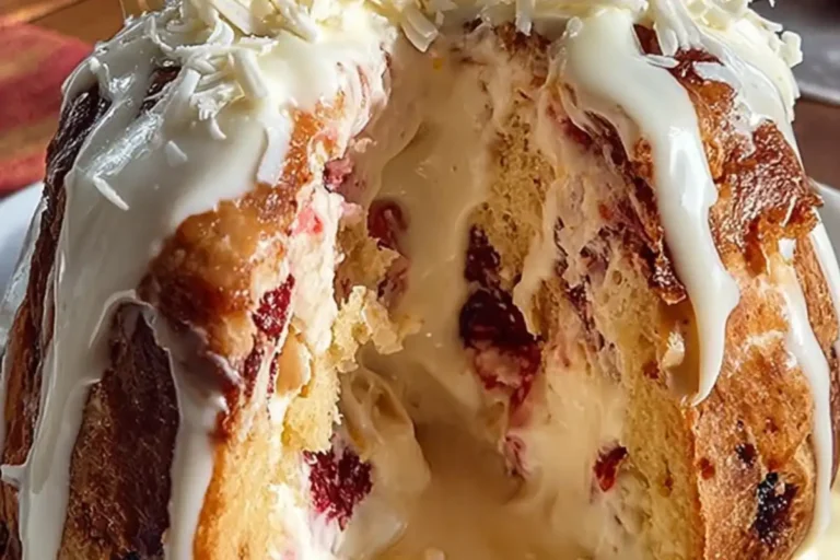 cranberry white chocolate bundt cake
