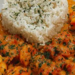 creamy garlic shrimp