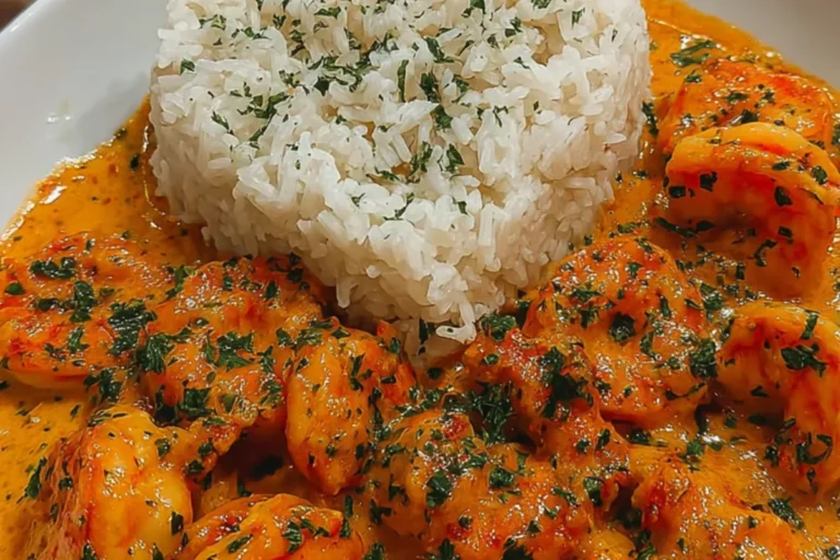 creamy garlic shrimp