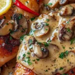 creamy mushroom chicken