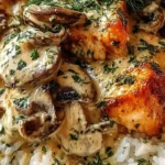creamy mushroom chicken