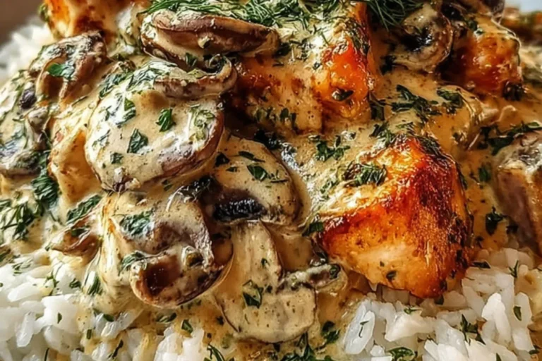 creamy mushroom chicken