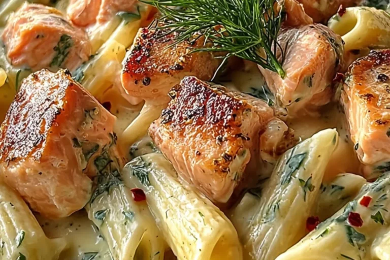 creamy salmon pasta