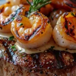 filet mignon with garlic shrimp