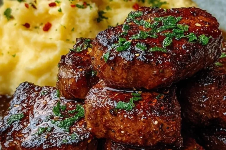 garlic butter steak bites