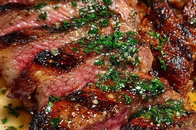 garlic butter tomahawk steak
