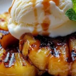 grilled pineapple dessert
