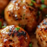 honey garlic meatballs