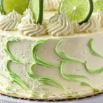 key lime buttercream cake
