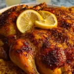 lemon spiced roast chicken