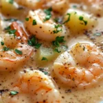 luxuriously creamy shrimp & potato soup