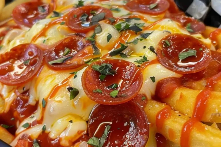 pepperoni pizza fries