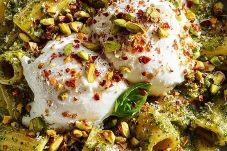 pistachio pesto pasta