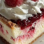 raspberry swirl cheesecake bars