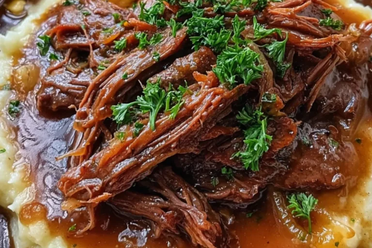 slow cooker shredded beef