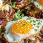 steak and egg toast