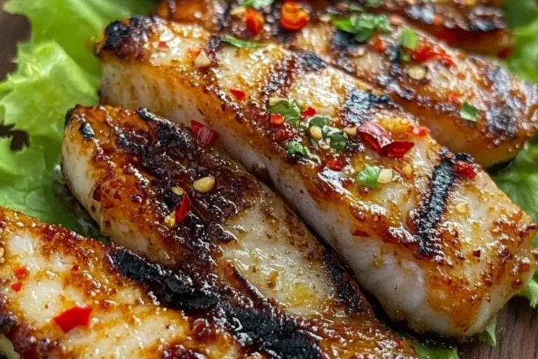 sweet and spicy pork belly