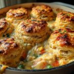 Biscuit Chicken Pot Pie