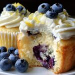 Blueberry Cheesecake Cupcakes