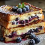 Blueberry Cheesecake French Toast