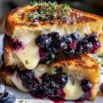 Blueberry Grilled Cheese