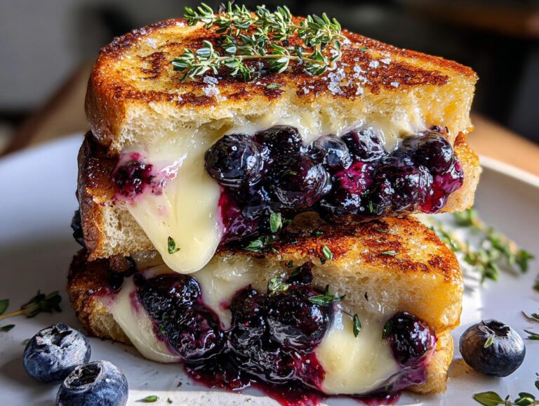 Blueberry Grilled Cheese