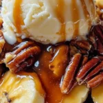 CARAMEL BANANA PECAN SUNDAE: A Must-Try Delight! 3 CARAMEL BANANA PECAN SUNDAE