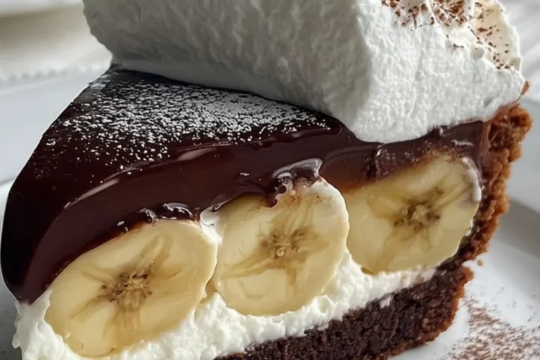 CHOCOLATE BANANA CREAM PIE
