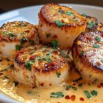 Cajun Cream Scallops