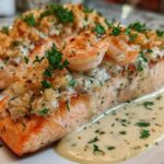Crab Stuffed Salmon