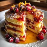 Cranberry Orange Pancakes