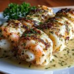 Garlic Butter Shrimp Rolls