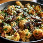 Garlic Mushroom Cauliflower Skillet