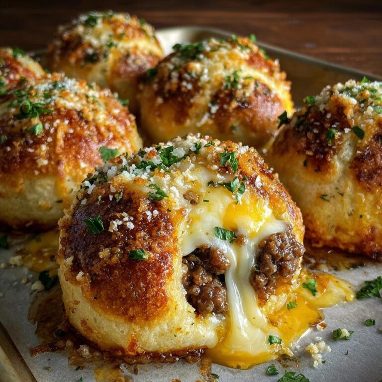 30-Minute Garlic Parmesan Cheeseburger Bombs Your Family Will Devour 2 Garlic Parmesan Cheeseburger Bombs