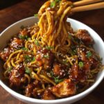 35-Minute Honey Garlic Chicken Noodles That Slay Cravings 3 Honey Garlic Chicken Noodles