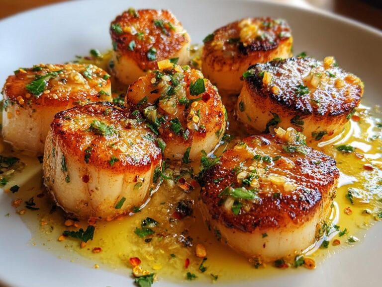 Lemon Butter Scallops