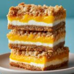 Irresistible Mango Crumb Bars Recipe with 4 Layers of Bliss 3 Mango Crumb Bars